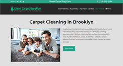 Desktop Screenshot of greencarpet-brooklyn.com