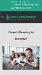 Mobile Screenshot of greencarpet-brooklyn.com